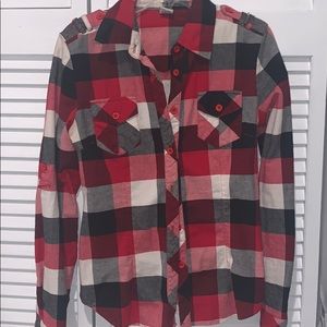 Checkered button down Shirt